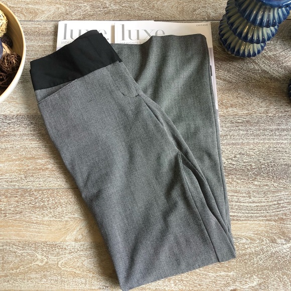 Express Editor Slack In Black Print - Picture 2 of 5